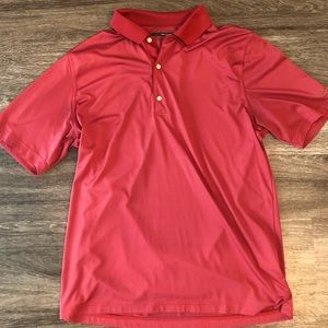 Greg Norman Golf Polo Red Size L